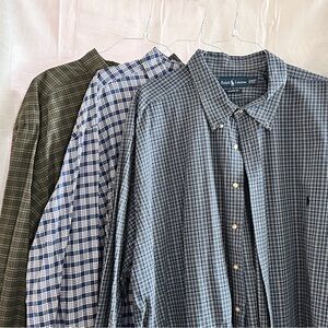 Ralph Lauren Casual Button Down Shirt qty 3